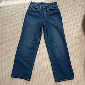 Old Navy wide leg jeans size